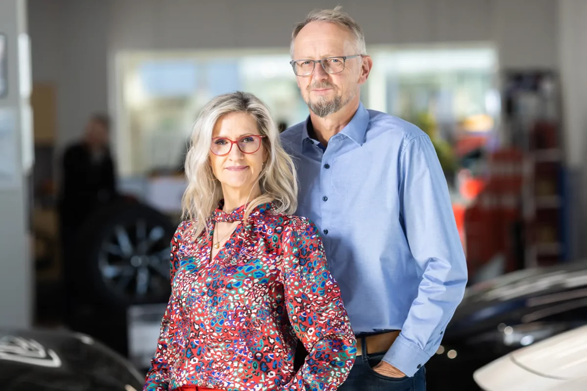 Sabine Hempel und Dirk Hempel - Geschäftsführer von Autohaus Hempel in Braunschweig